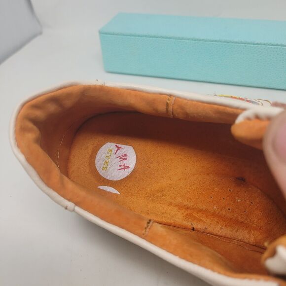 TMA Eyes Time Multicolor Lace Up Leather Walking Sneaker Shoes Women's 8 GERMANY - Picture 8 of 10